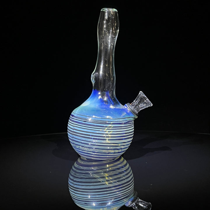 5" Fumed Color Rake Mini Bong Glass Pipe Mary Jane's Glass