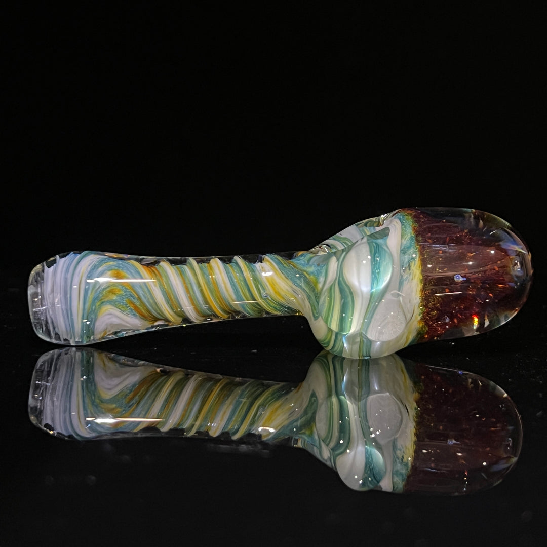 Jupiter Alien Brain Honeycomb Glass Pipe Plug a Nug   