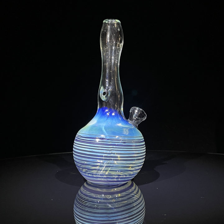 5" Fumed Color Rake Mini Bong Glass Pipe Mary Jane's Glass