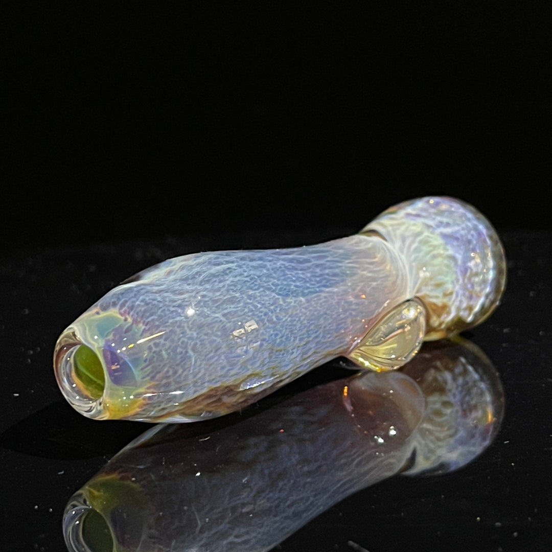 Purple Nebula Chillum Glass Pipe Tako Glass   