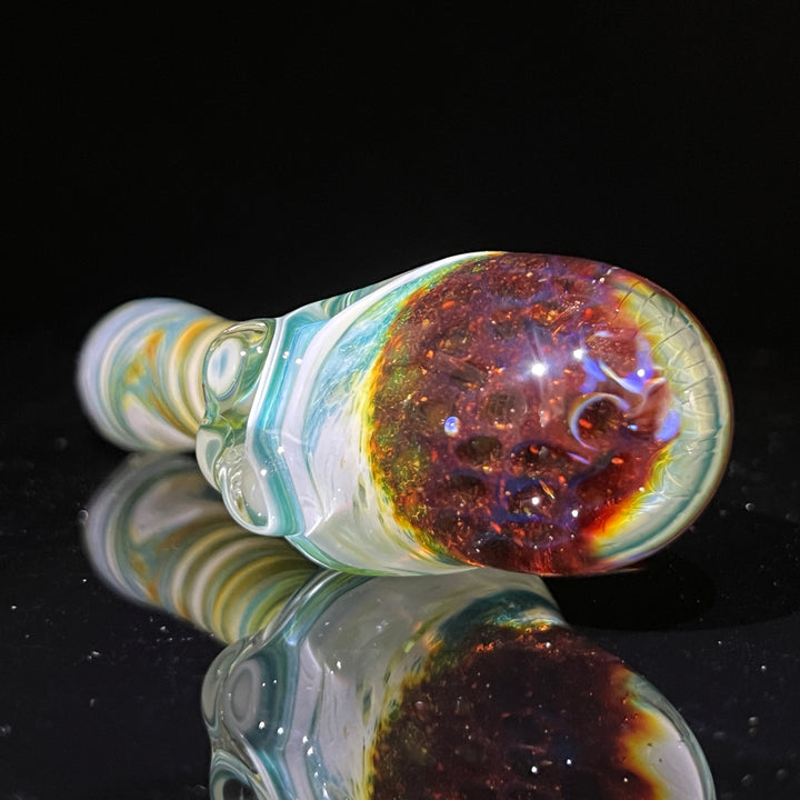 Jupiter Alien Brain Honeycomb Glass Pipe Plug a Nug   