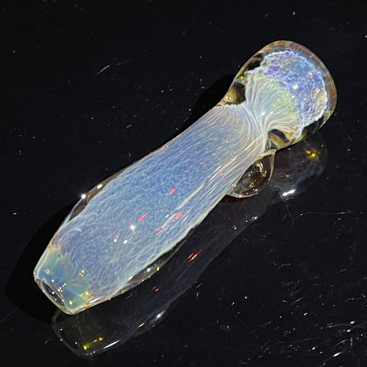 Purple Nebula Chillum Glass Pipe Tako Glass   