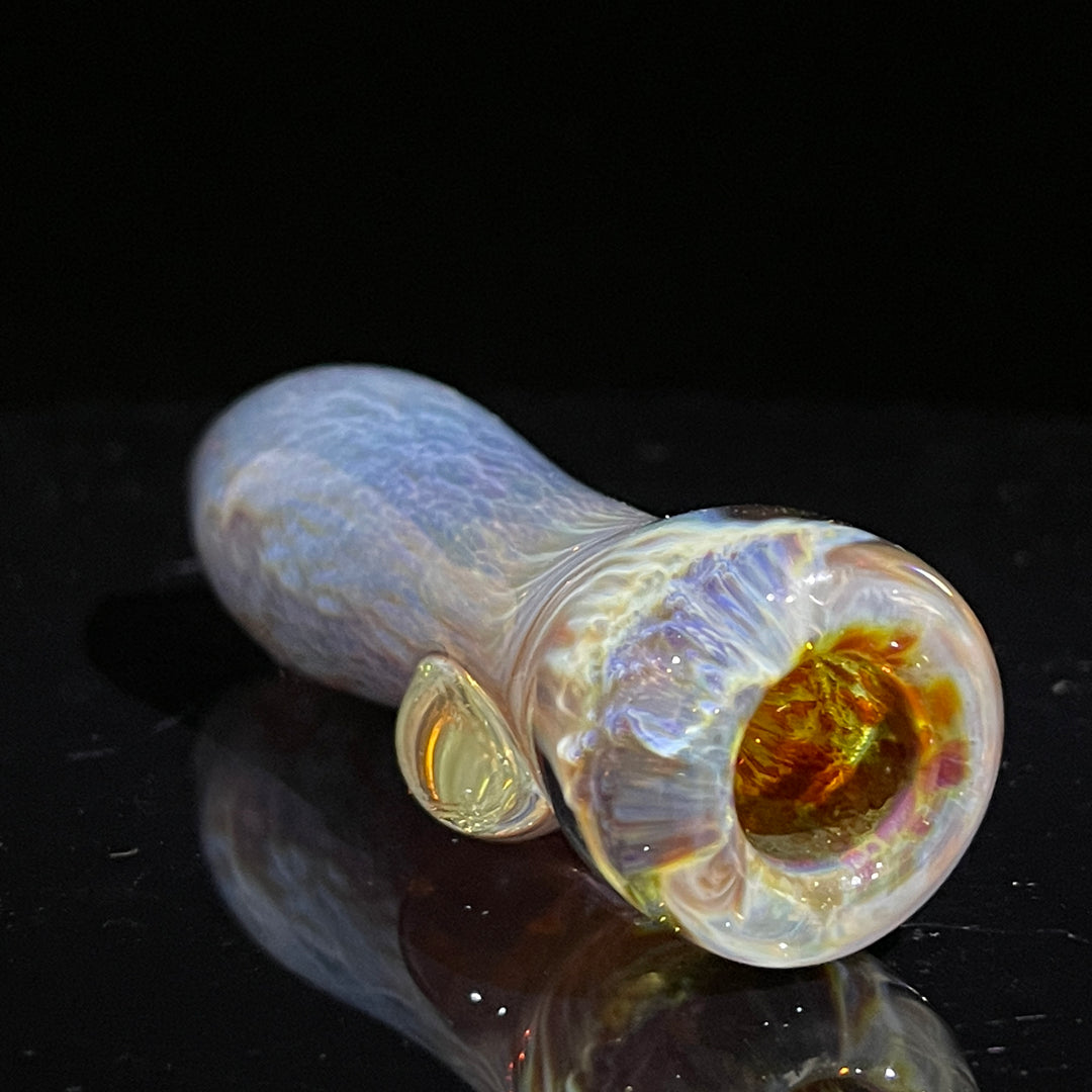 Purple Nebula Chillum Glass Pipe Tako Glass   