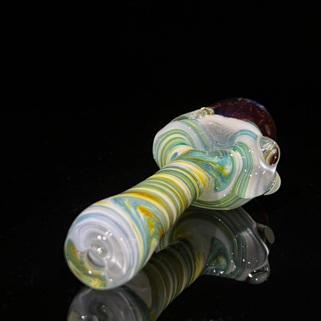 Jupiter Alien Brain Honeycomb Glass Pipe Plug a Nug   