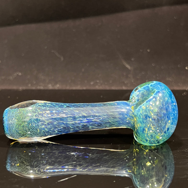 Blue Sea Sparkle Pipe Glass Pipe Beezy Glass   