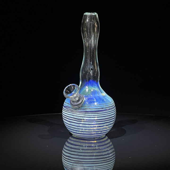 5" Fumed Color Rake Mini Bong Glass Pipe Mary Jane's Glass