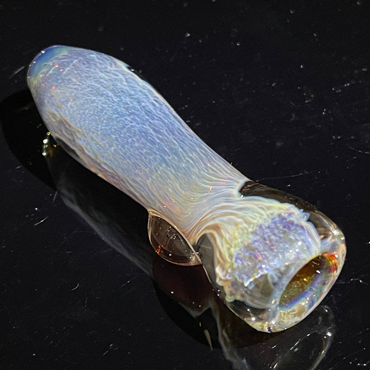 Purple Nebula Chillum Glass Pipe Tako Glass   