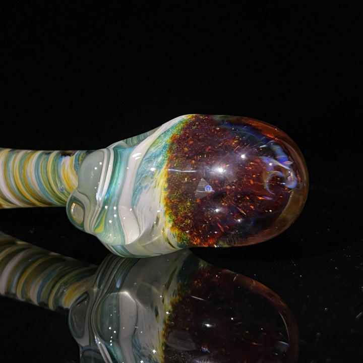 Jupiter Alien Brain Honeycomb Glass Pipe Plug a Nug   