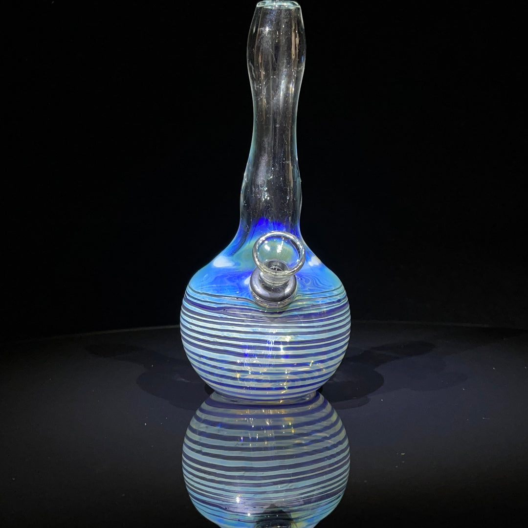 5" Fumed Color Rake Mini Bong Glass Pipe Mary Jane's Glass