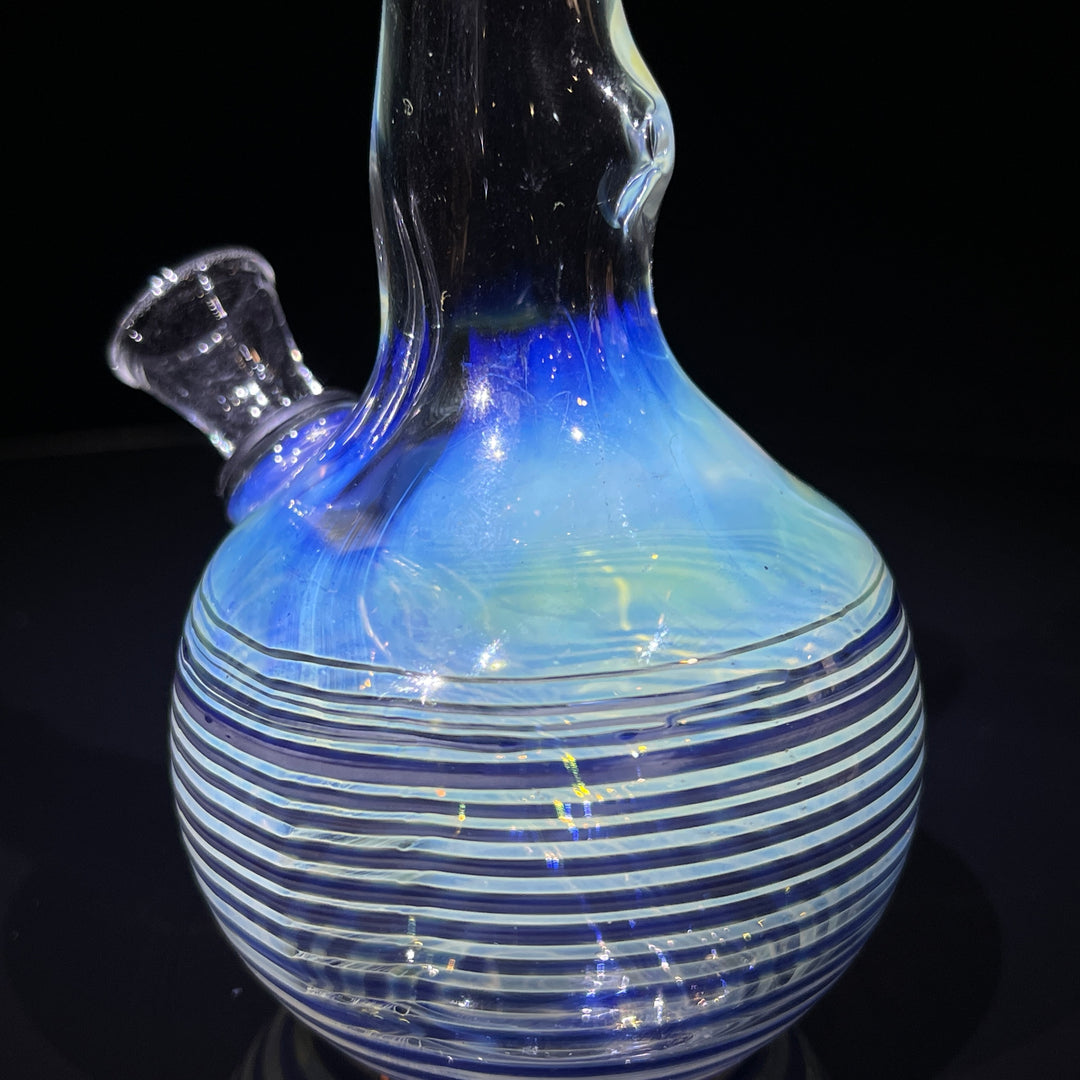 5" Fumed Color Rake Mini Bong Glass Pipe Mary Jane's Glass