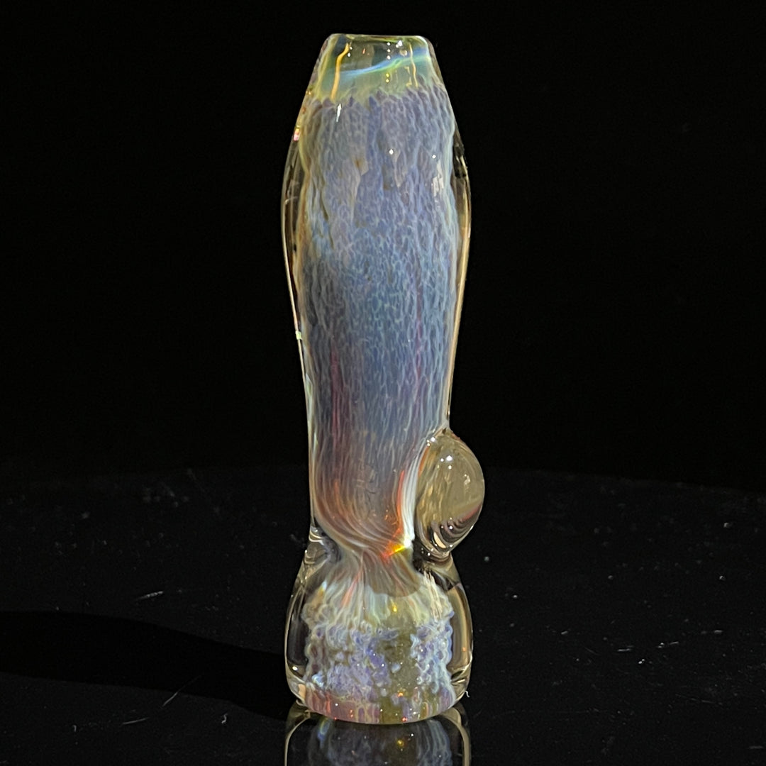 Purple Nebula Chillum Glass Pipe Tako Glass   