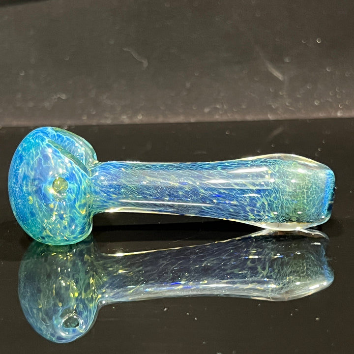 Blue Sea Sparkle Pipe Glass Pipe Beezy Glass   