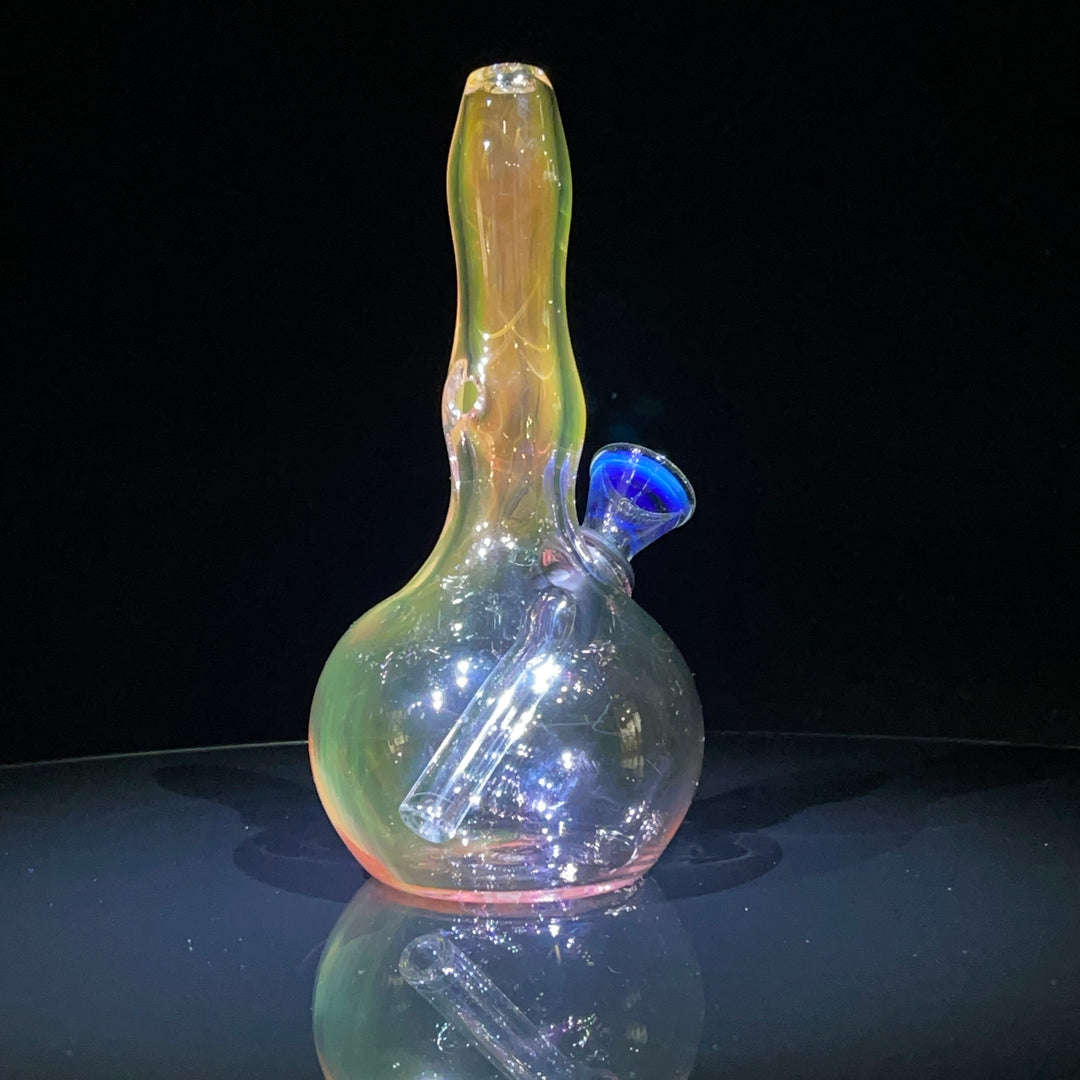 5" Gold Fumed Mini Bong Glass Pipe Mary Jane's Glass