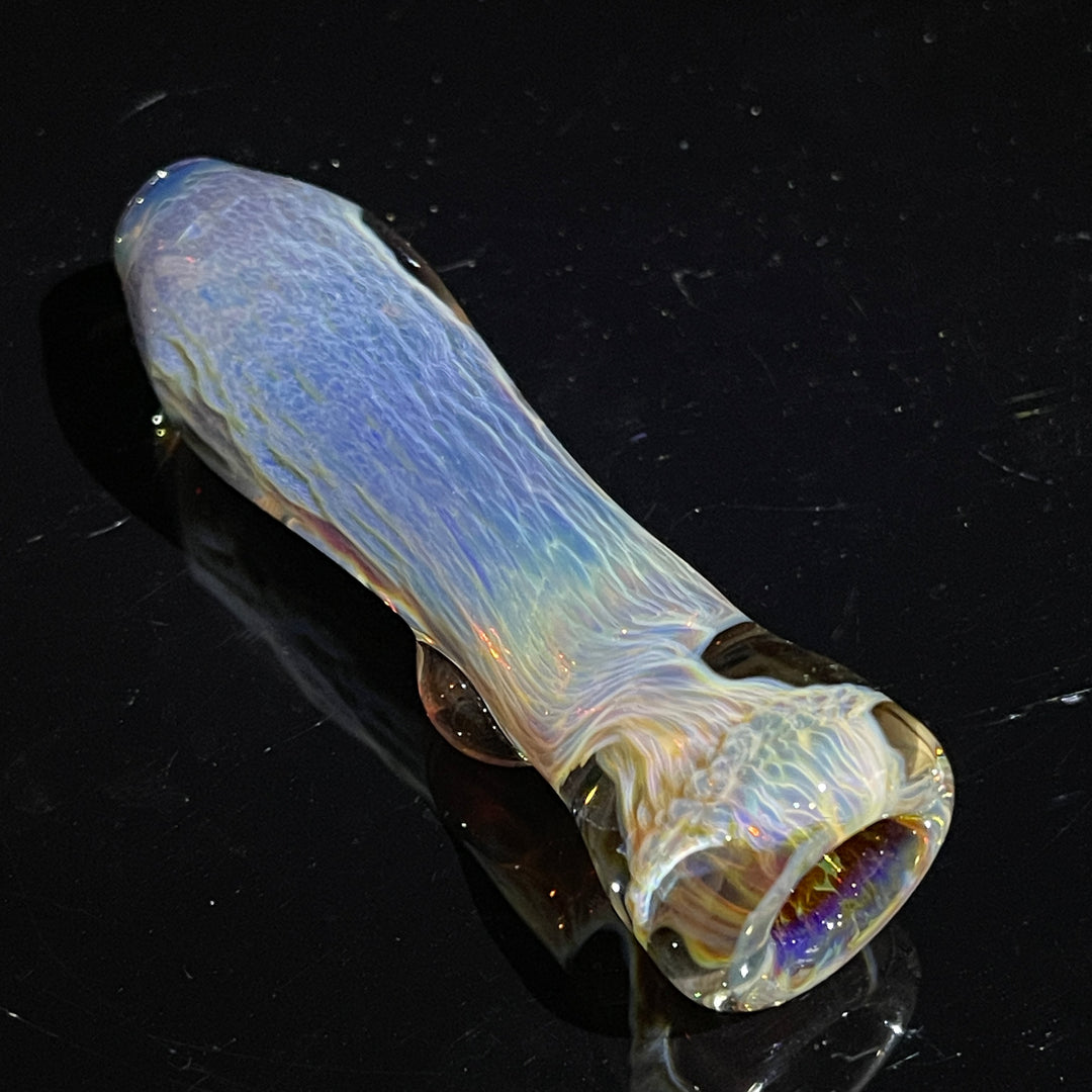 Purple Nebula Chillum Glass Pipe Tako Glass   