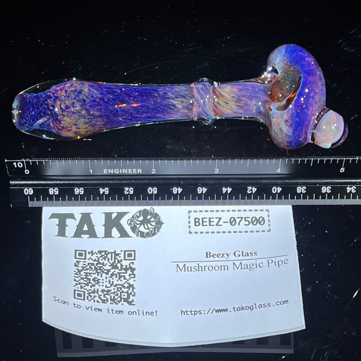 Mushroom Magic Pipe Glass Pipe Beezy Glass