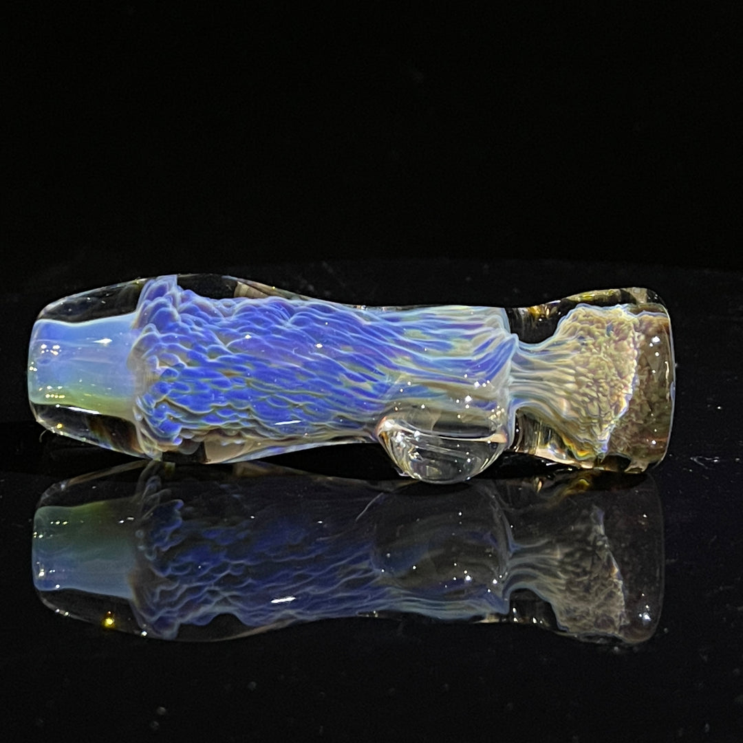 Purple Nebula Chillum Glass Pipe Tako Glass   