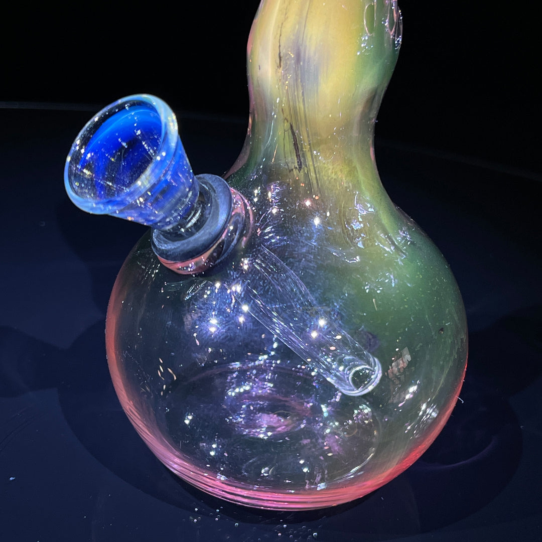 5" Gold Fumed Mini Bong Glass Pipe Mary Jane's Glass