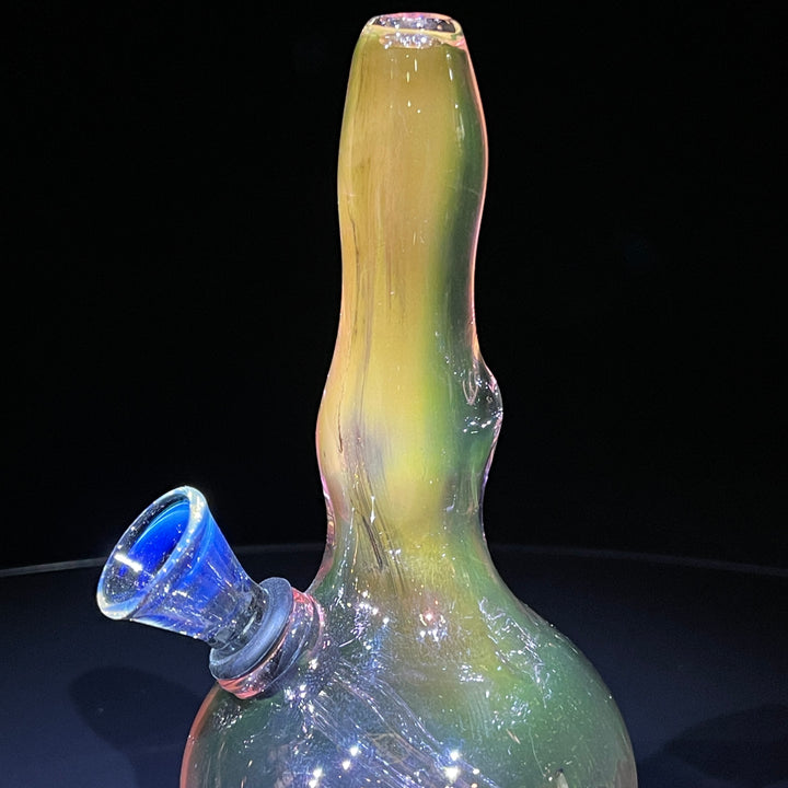 5" Gold Fumed Mini Bong Glass Pipe Mary Jane's Glass