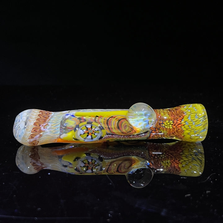 Glass Berry Cupcake Chillum Glass Pipe Glass Berry Cupcake   