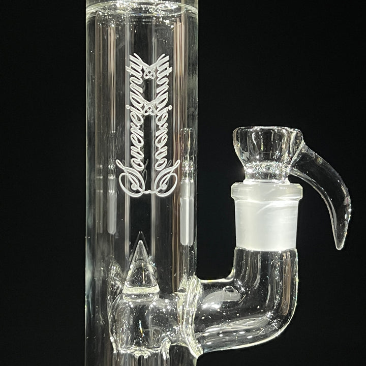 Sovereignty Glass 44x4 Fixed 4 Clear Glass Pipe Sovereignty Glass