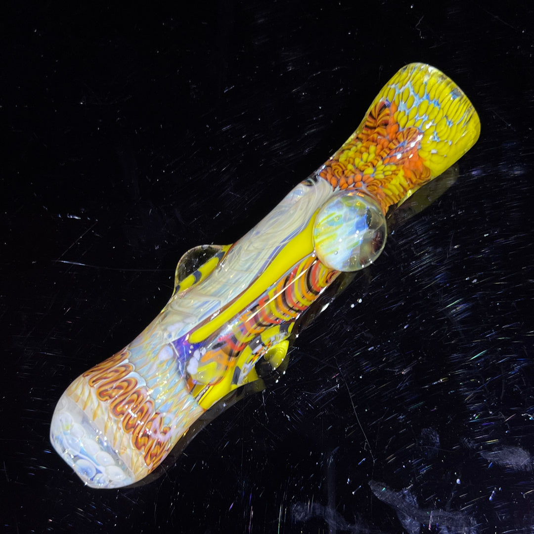 Glass Berry Cupcake Chillum Glass Pipe Glass Berry Cupcake   