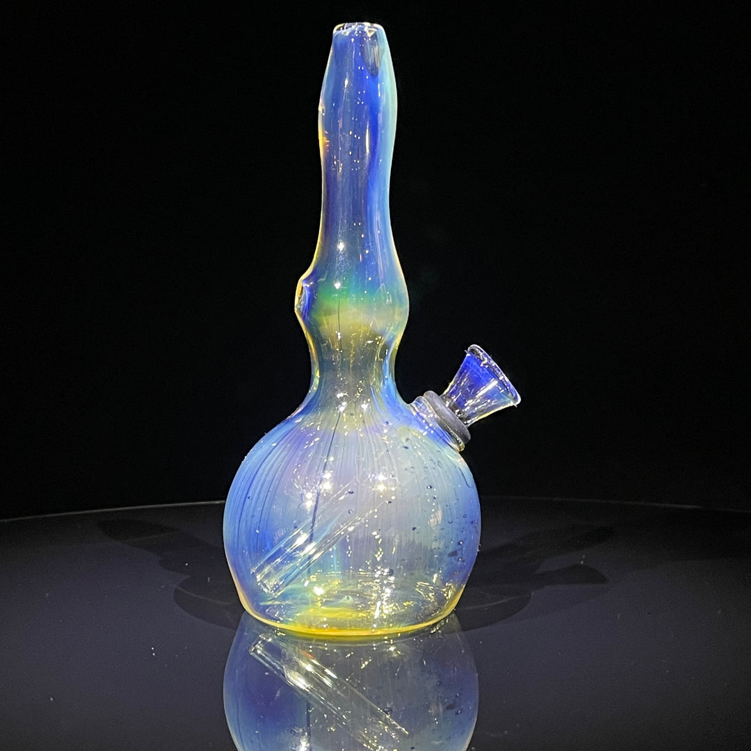 5" Silver Fumed Mini Bong Glass Pipe Mary Jane's Glass