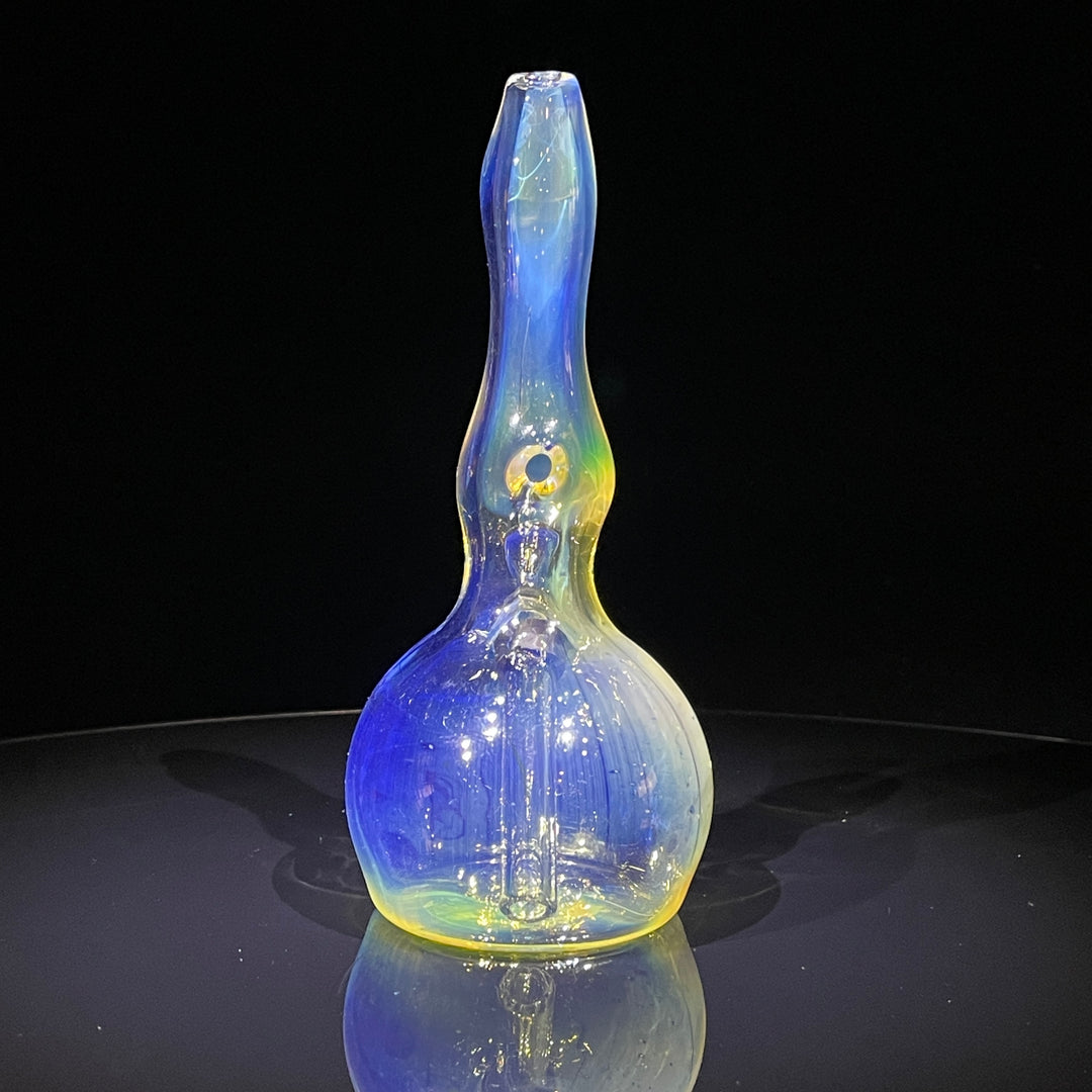 5" Silver Fumed Mini Bong Glass Pipe Mary Jane's Glass