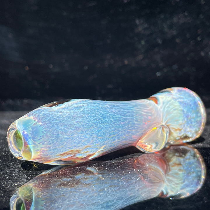 Purple Nebula Chillum Glass Pipe Tako Glass   