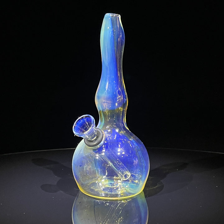 5" Silver Fumed Mini Bong Glass Pipe Mary Jane's Glass