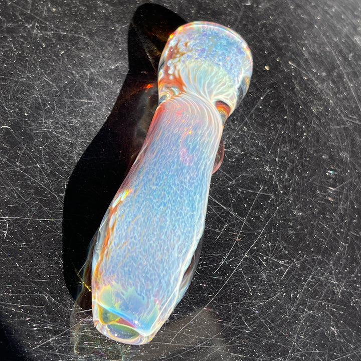 Purple Nebula Chillum Glass Pipe Tako Glass   