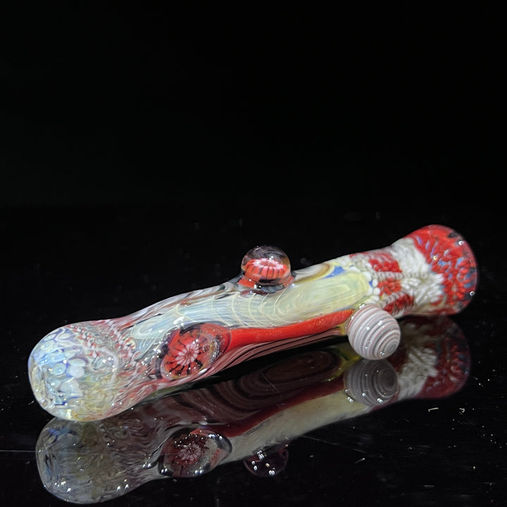 Glass Berry Cupcake Chillum Glass Pipe Glass Berry Cupcake   