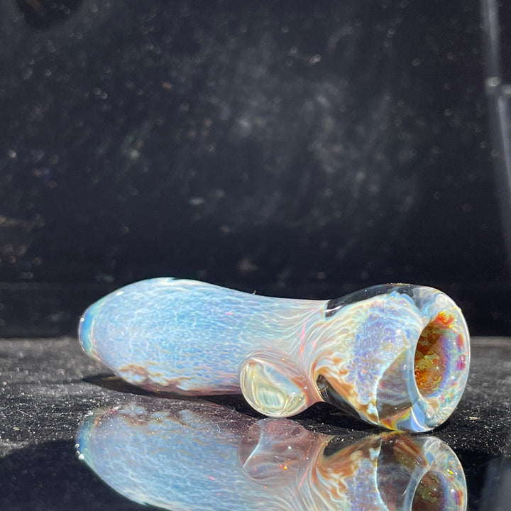 Purple Nebula Chillum Glass Pipe Tako Glass   