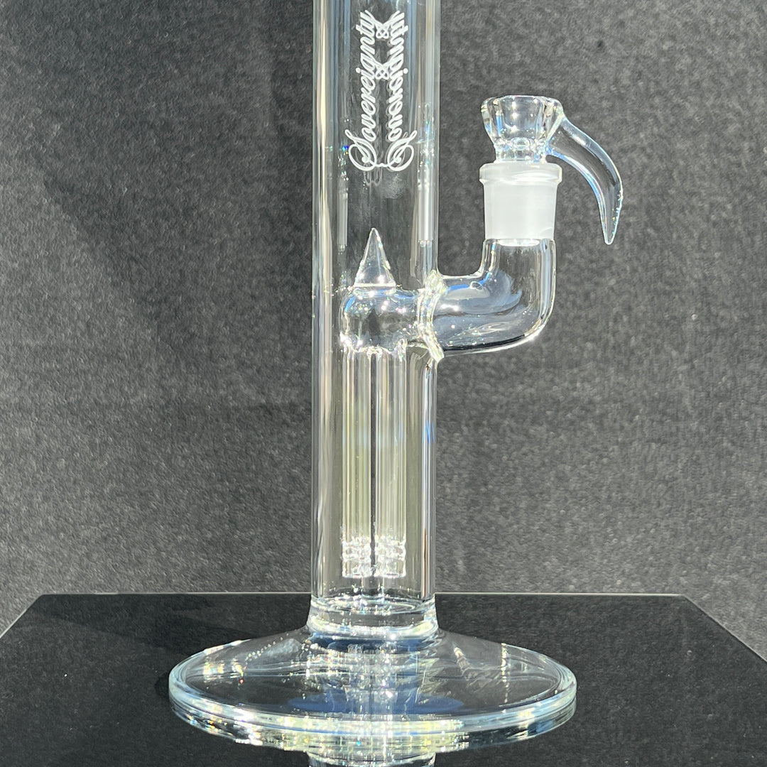 Sovereignty Glass 44x4 Fixed 4 Clear Glass Pipe Sovereignty Glass