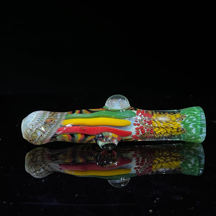 Glass Berry Cupcake Chillum Glass Pipe Glass Berry Cupcake   