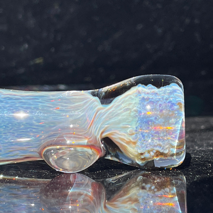 Purple Nebula Chillum Glass Pipe Tako Glass   