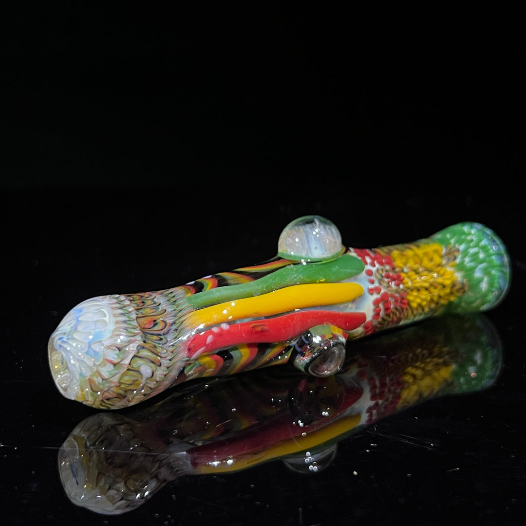 Glass Berry Cupcake Chillum Glass Pipe Glass Berry Cupcake   