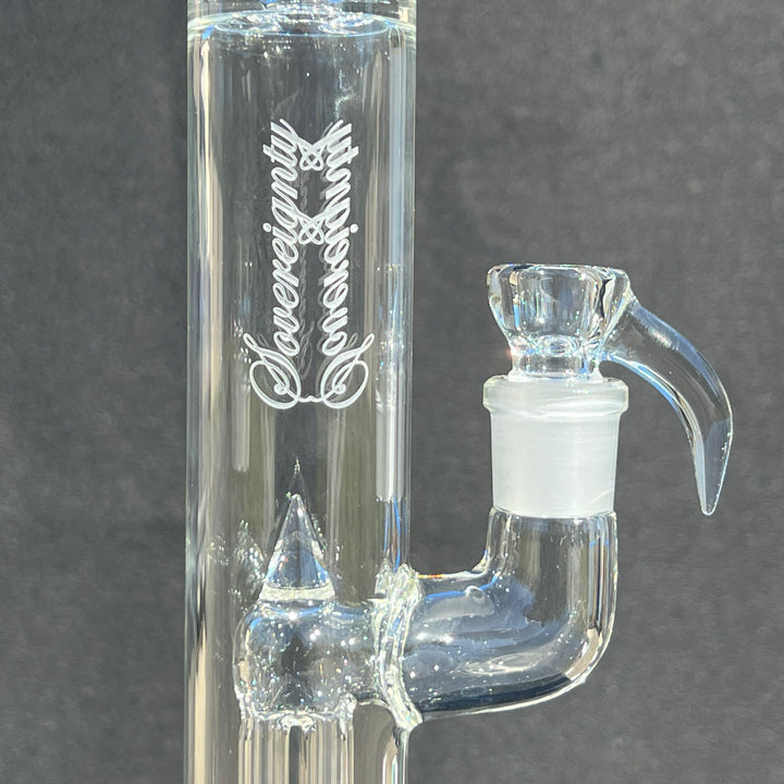 Sovereignty Glass 44x4 Fixed 4 Clear Glass Pipe Sovereignty Glass