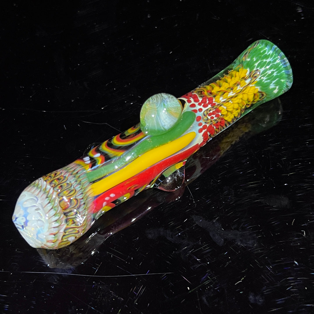 Glass Berry Cupcake Chillum Glass Pipe Glass Berry Cupcake   