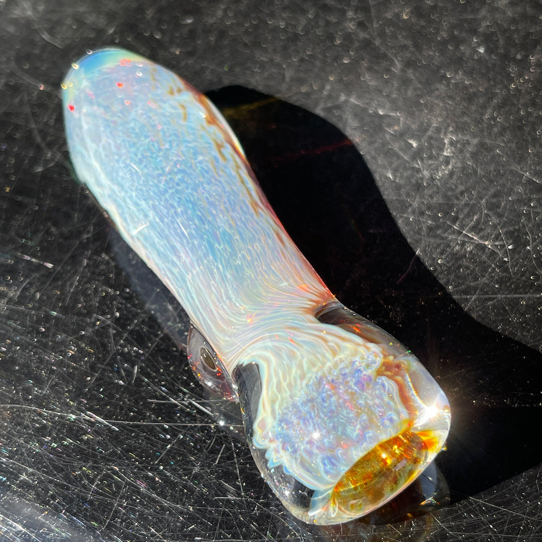 Purple Nebula Chillum Glass Pipe Tako Glass   