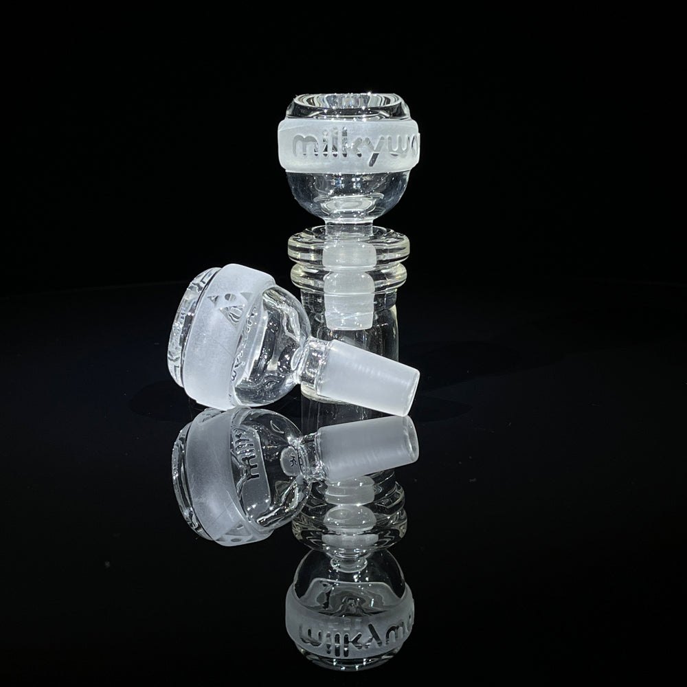 Milkyway Orbit 14mm Pull Slide Glass Pipe Milkyway