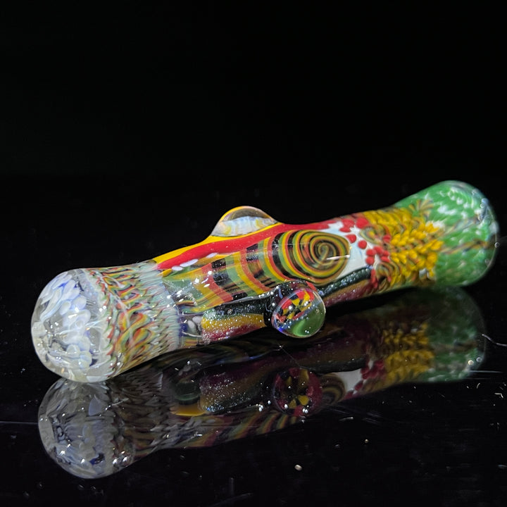 Glass Berry Cupcake Chillum Glass Pipe Glass Berry Cupcake   