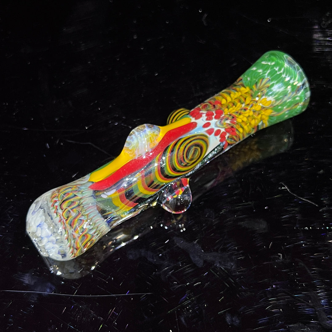 Glass Berry Cupcake Chillum Glass Pipe Glass Berry Cupcake   