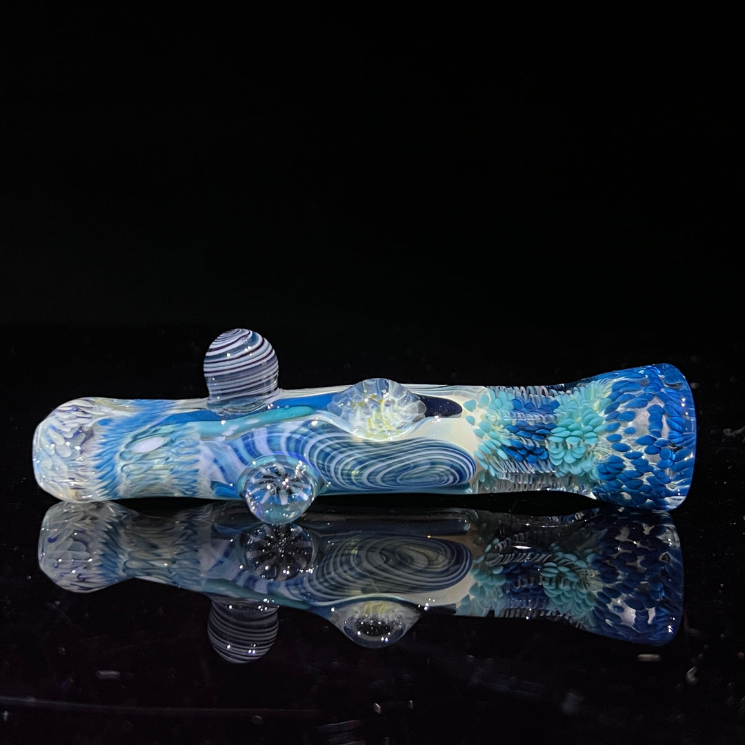 Glass Berry Cupcake Chillum Glass Pipe Glass Berry Cupcake   