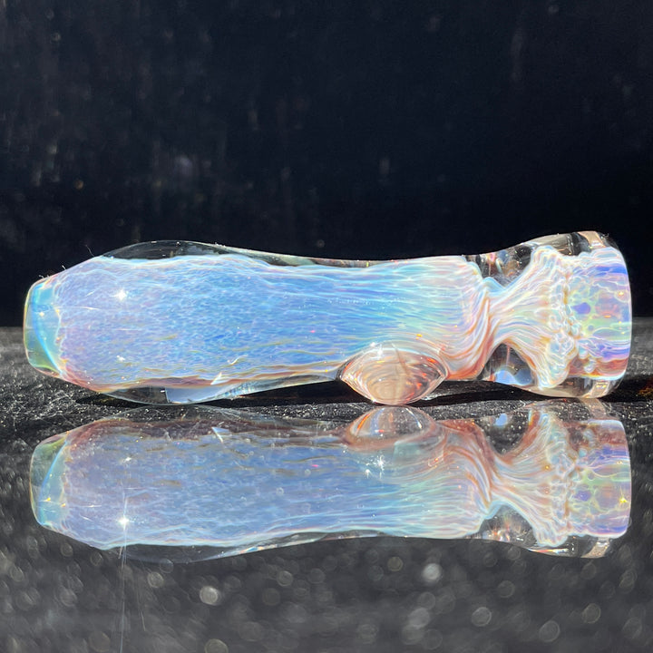 Purple Nebula Chillum Glass Pipe Tako Glass   