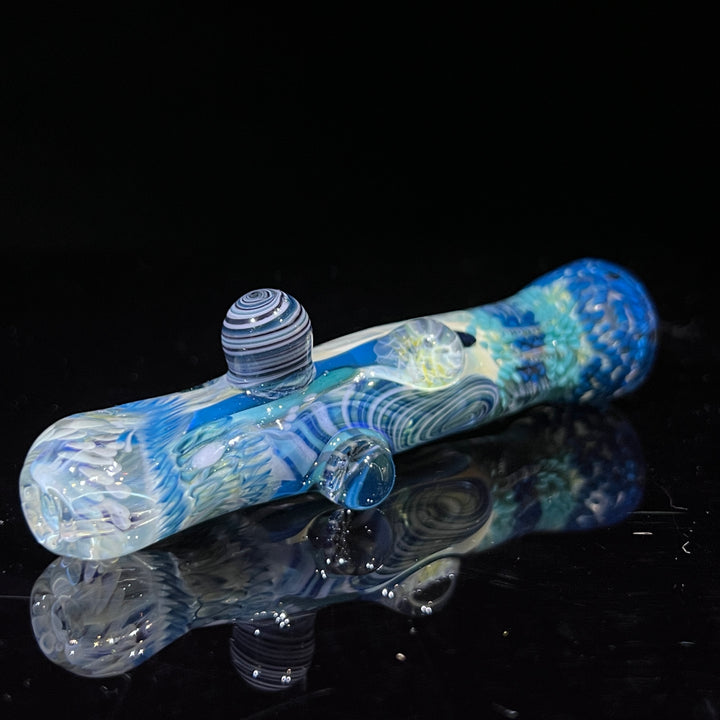 Glass Berry Cupcake Chillum Glass Pipe Glass Berry Cupcake   