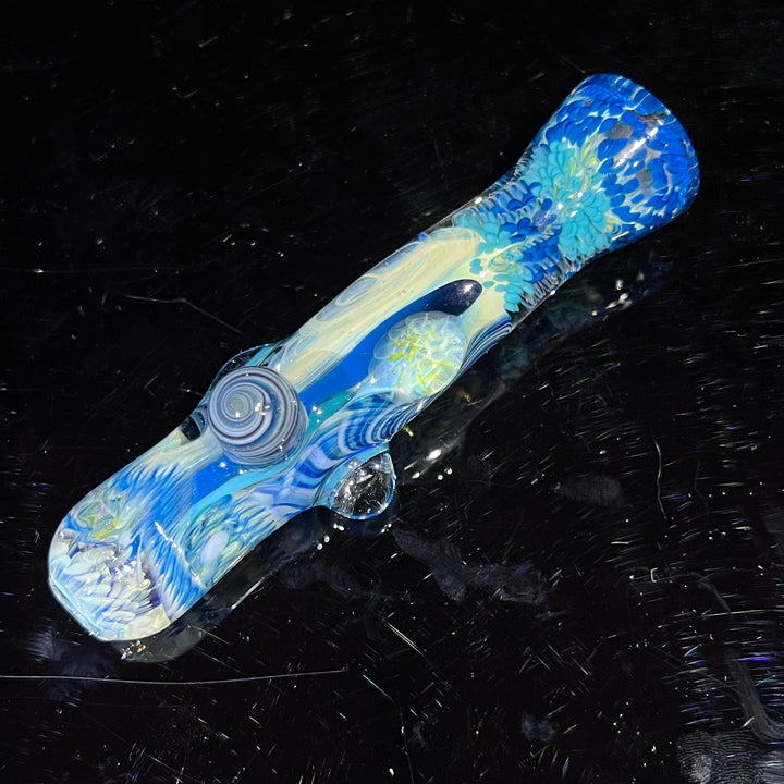 Glass Berry Cupcake Chillum Glass Pipe Glass Berry Cupcake   