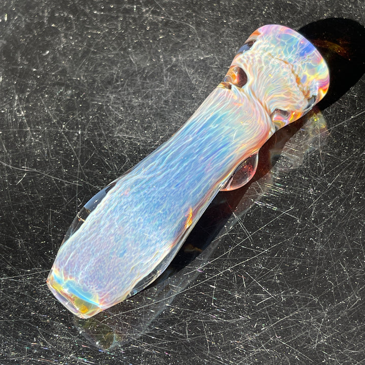 Purple Nebula Chillum Glass Pipe Tako Glass   