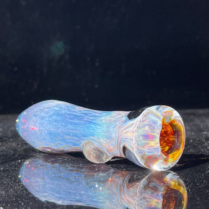 Purple Nebula Chillum Glass Pipe Tako Glass   