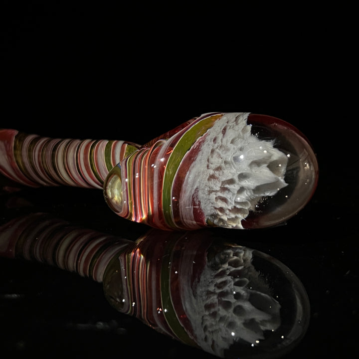 Mercury Alien Brain Honeycomb Glass Pipe Plug a Nug   