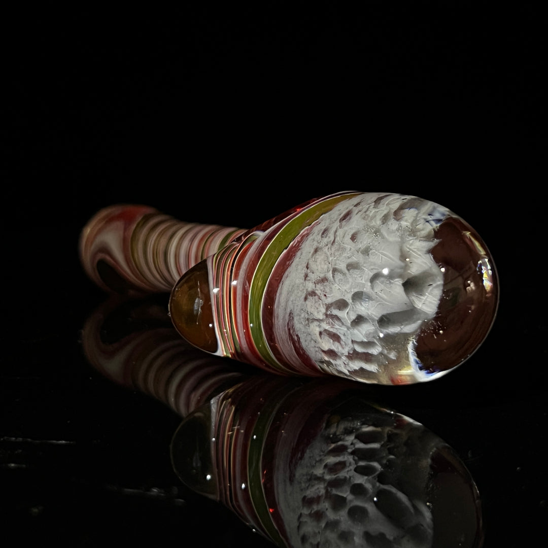 Mercury Alien Brain Honeycomb Glass Pipe Plug a Nug   